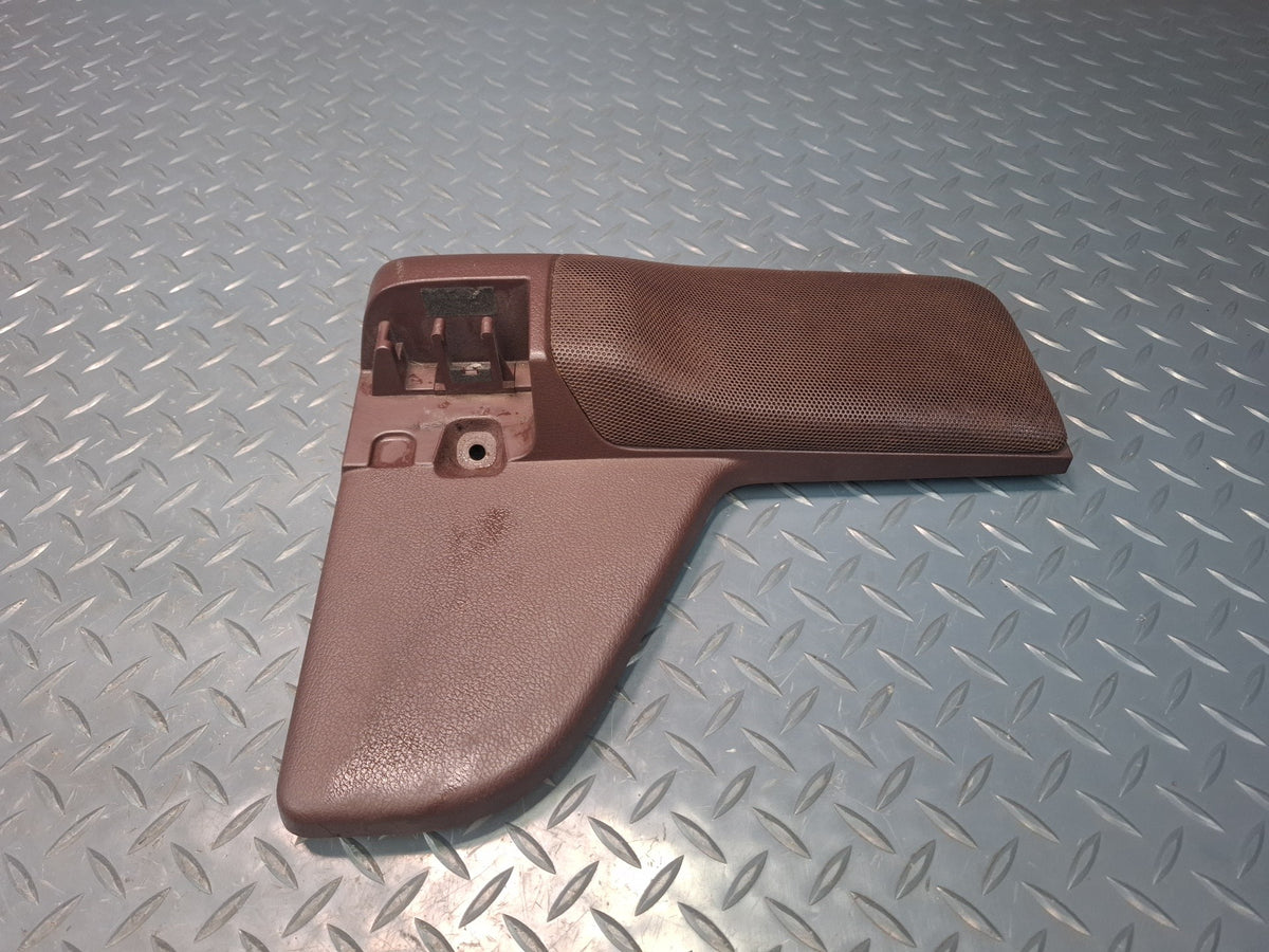 86-92 Toyota Supra MA71 Set of 2 Rear Left & Right Speaker Trim Cover Maroon OEM