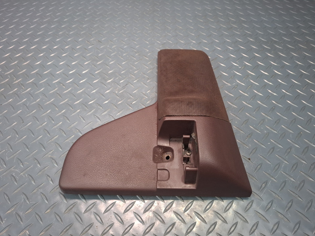 86-92 Toyota Supra MA71 Set of 2 Rear Left & Right Speaker Trim Cover Maroon OEM