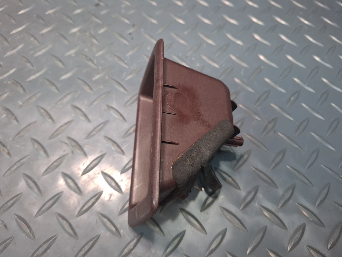 86-92 Toyota Supra MA71 Left & Right Interior Door Handle w Trims Maroon OEM