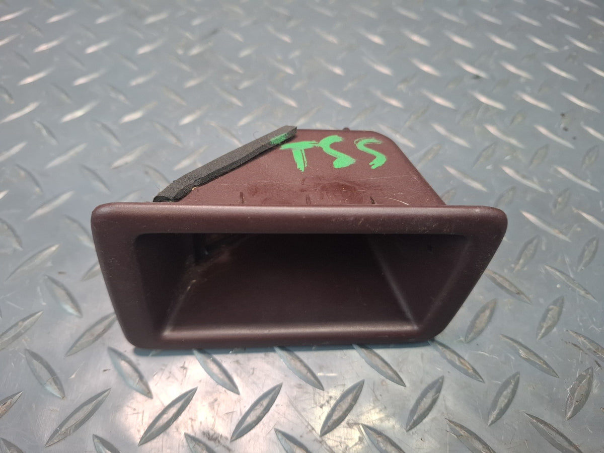 86-92 Toyota Supra MA71 Left & Right Interior Door Handle w Trims Maroon OEM