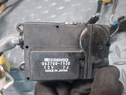 86-92 Toyota Supra MK3 Set of 3 Heater Core Vent Flap Actuator Motor w Wire OEM
