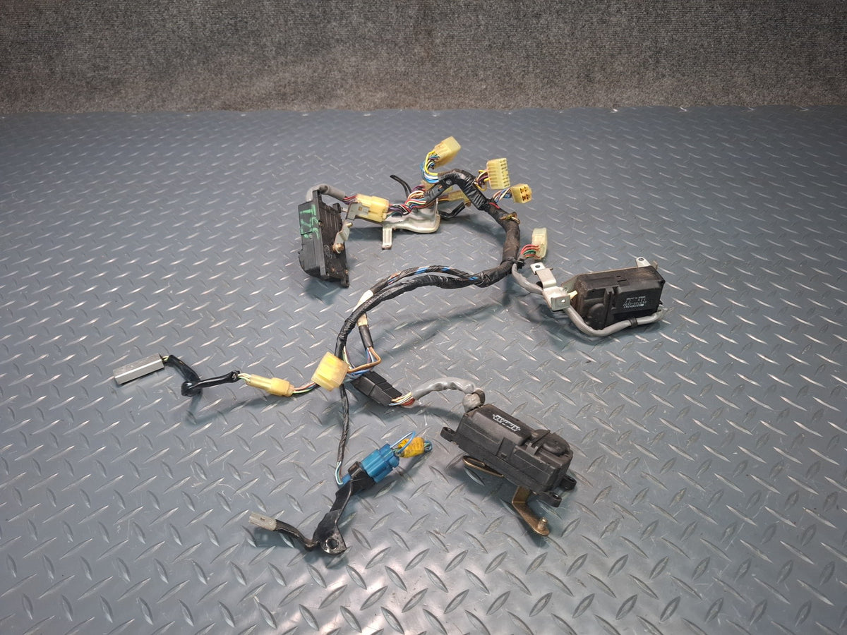86-92 Toyota Supra MK3 Set of 3 Heater Core Vent Flap Actuator Motor w Wire OEM