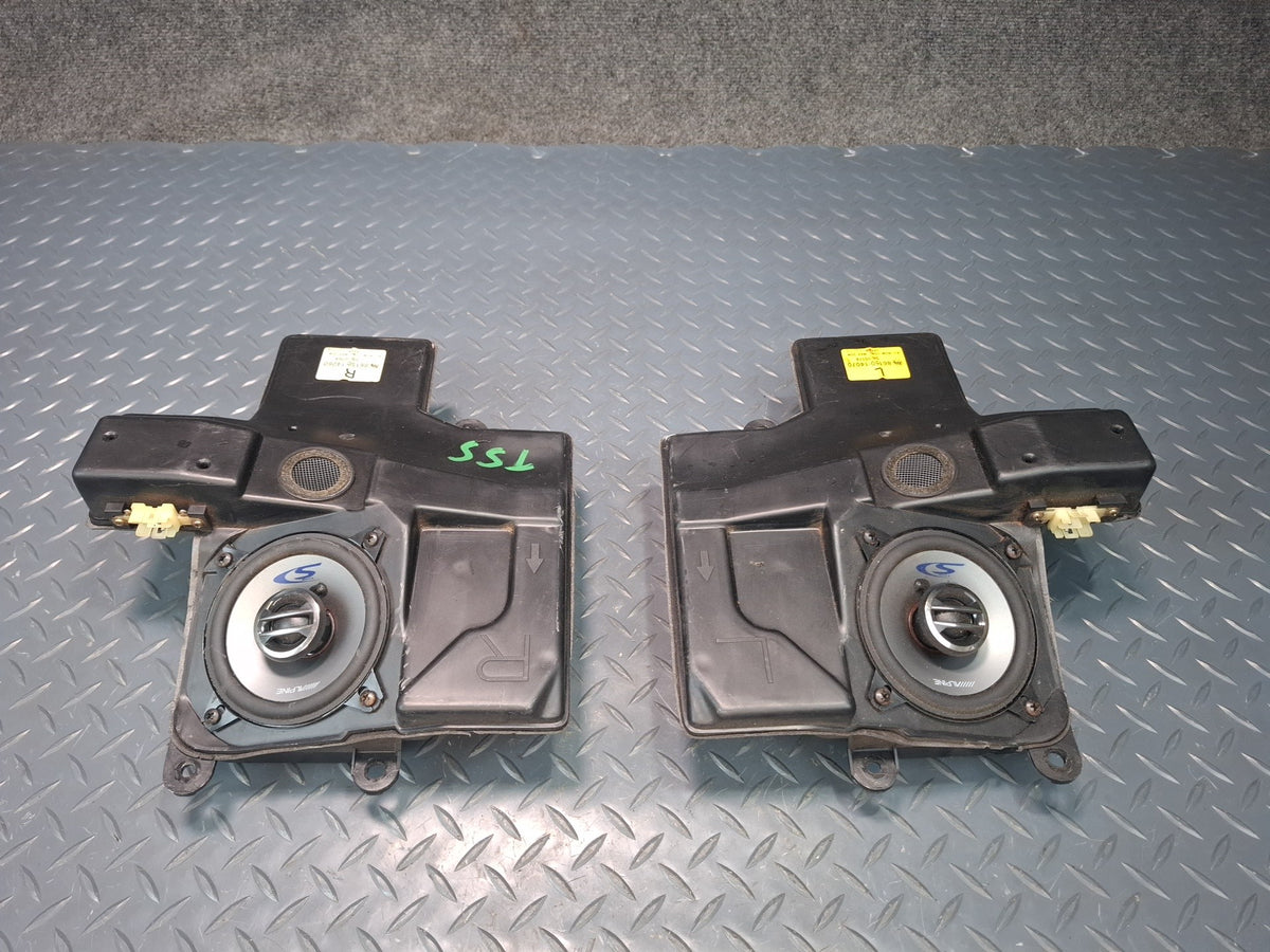 88-89 Toyota Supra MK3 MA71 Set of 2 Front Left & Right Door Speaker Alpine