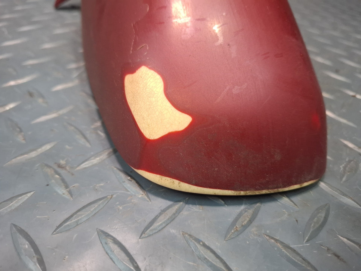 89-92 Toyota Supra MA71 Turbo Right Door Exterior Side View Power Mirror RED OEM