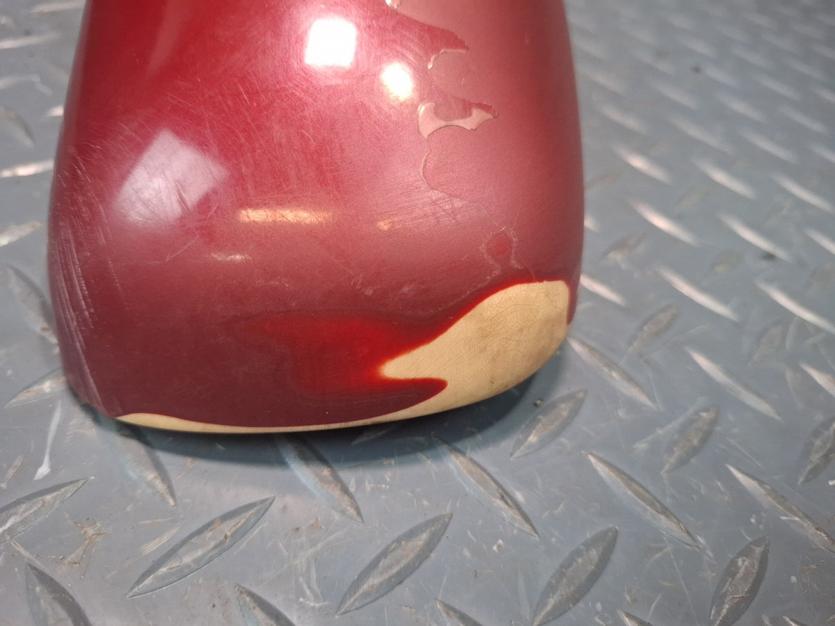 89-92 Toyota Supra MA71 Turbo Front Left Door Side View Power Mirror RED OEM