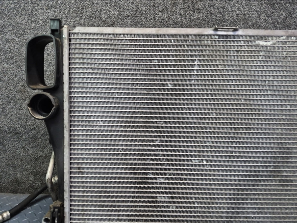 08-09 Mercedes W221 S63 AMG RWD Engine Cooling Radiator AC Condenser OEM