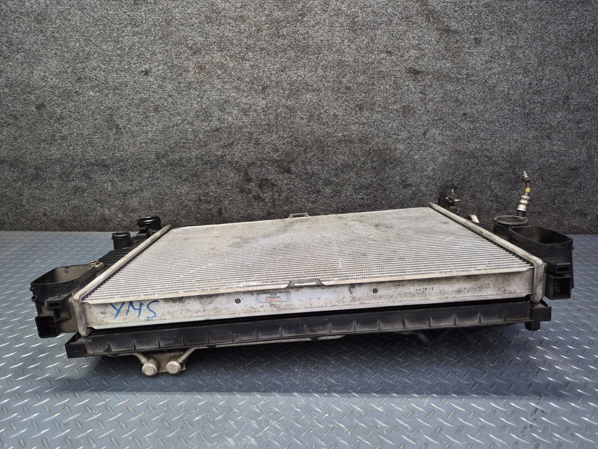 08-09 Mercedes W221 S63 AMG RWD Engine Cooling Radiator AC Condenser OEM