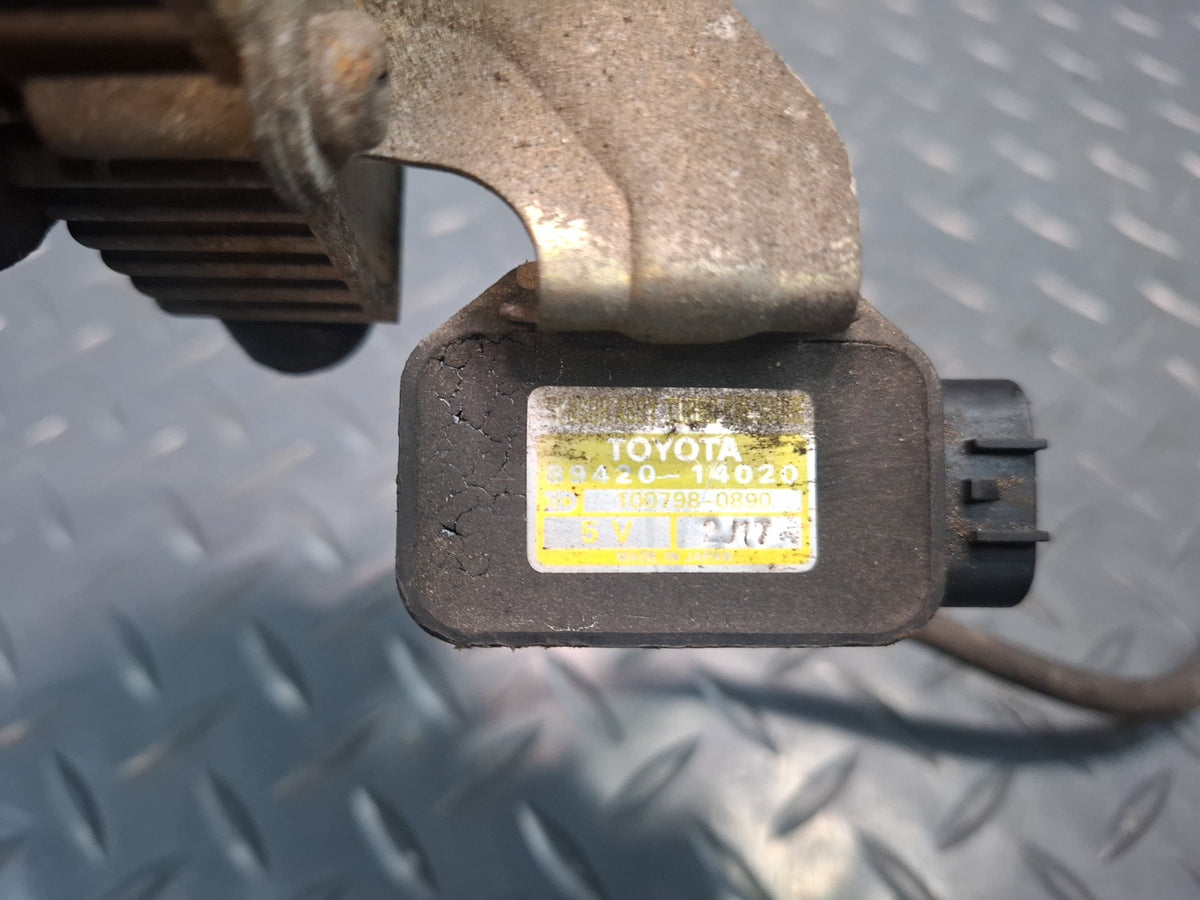 87-92 Toyota Supra MA71 7MGTE Turbo Boost Pressure Sensor w Resistor OEM