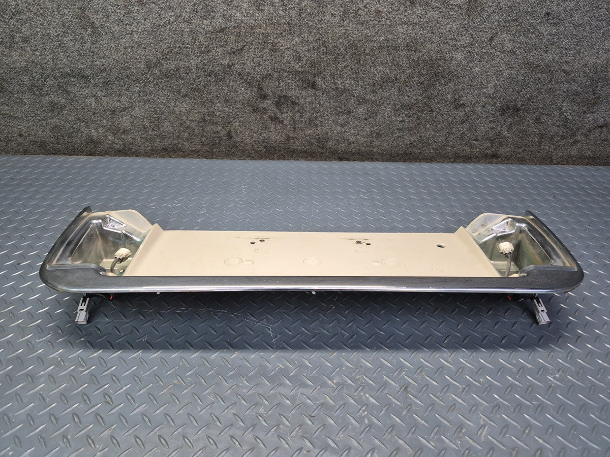 2003-2007 Lexus UZJ100L LX470 Rear Trunk Lid License Plate Molding Panel Damaged