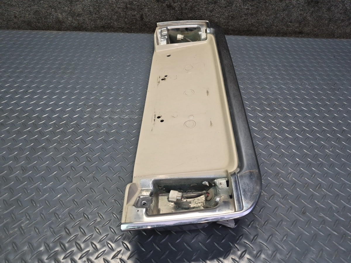 2003-2007 Lexus UZJ100L LX470 Rear Trunk Lid License Plate Molding Panel Damaged