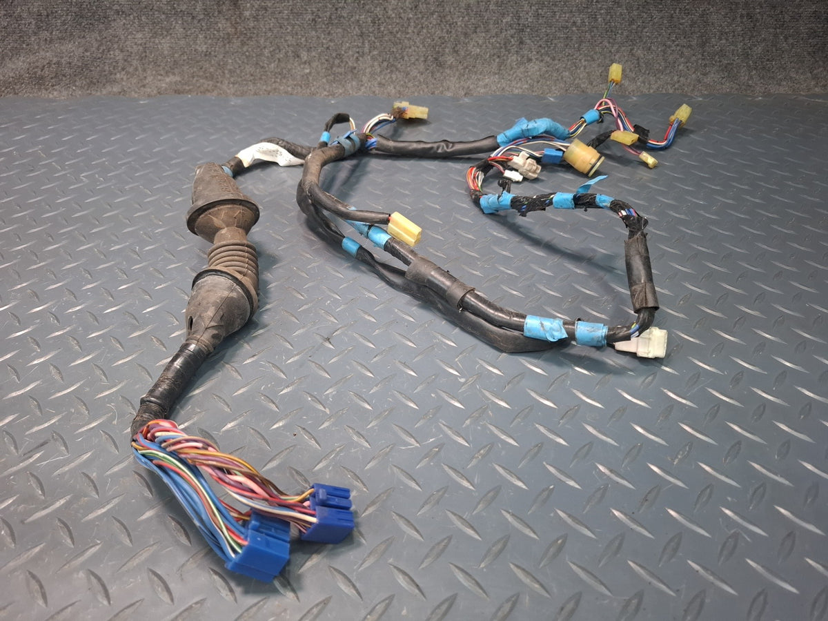 89-90 Toyota Supra MA71 MK3 Set of 2 Left & Right Door Wire Wiring Harness OEM