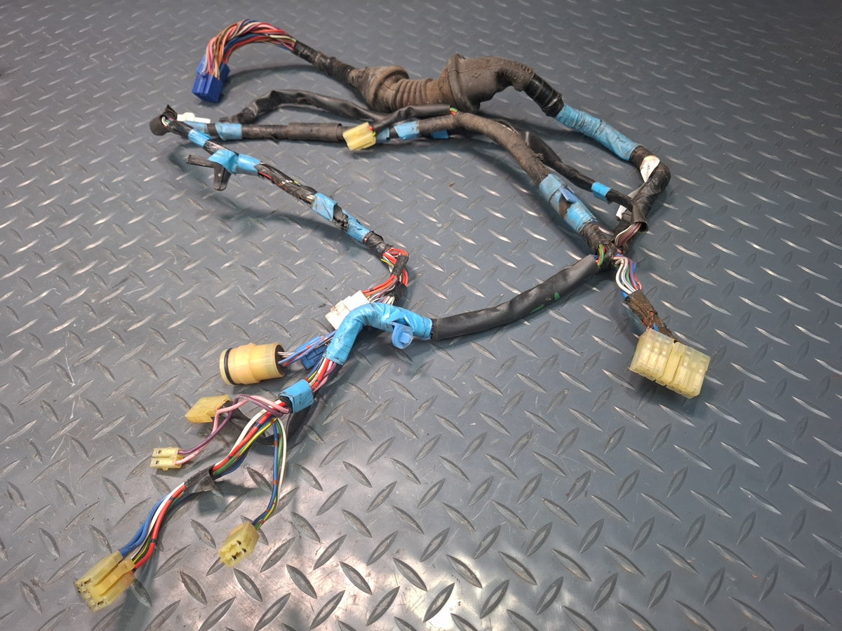 89-90 Toyota Supra MA71 MK3 Set of 2 Left & Right Door Wire Wiring Harness OEM