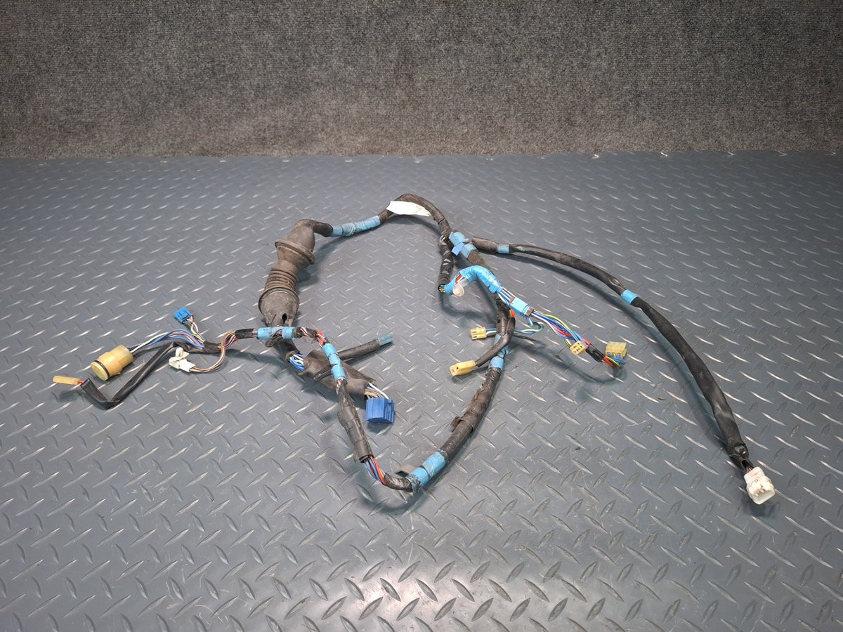 89-90 Toyota Supra MA71 MK3 Set of 2 Left & Right Door Wire Wiring Harness OEM