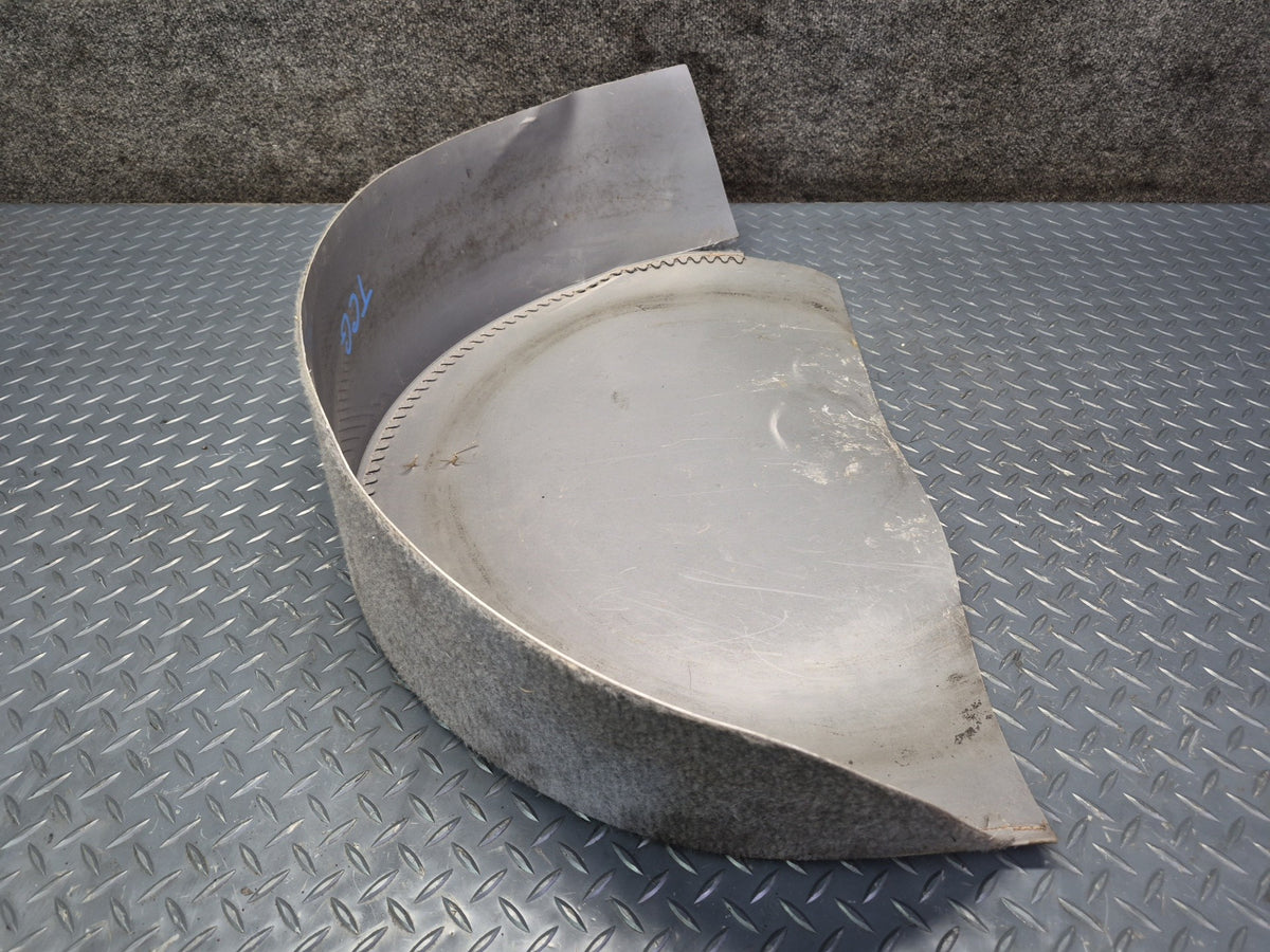 84-88 Toyota Cressida MX73 Sedan Trunk Spare Tire Wheel Carpet Cover Gray Dmgd