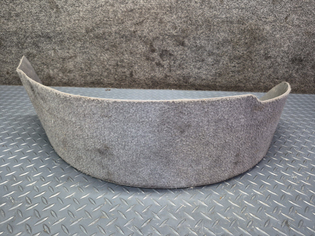 84-88 Toyota Cressida MX73 Sedan Trunk Spare Tire Wheel Carpet Cover Gray Dmgd