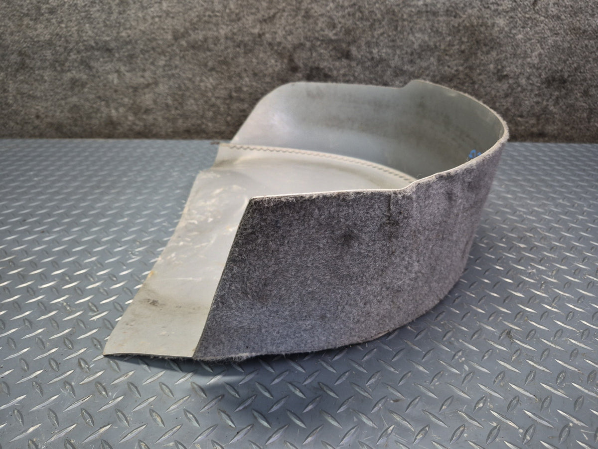 84-88 Toyota Cressida MX73 Sedan Trunk Spare Tire Wheel Carpet Cover Gray Dmgd