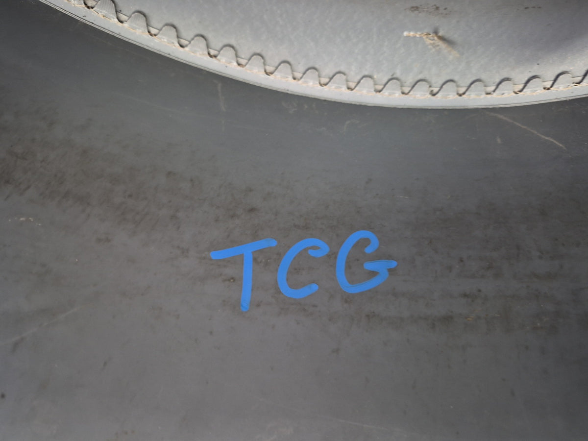 84-88 Toyota Cressida MX73 Sedan Trunk Spare Tire Wheel Carpet Cover Gray Dmgd