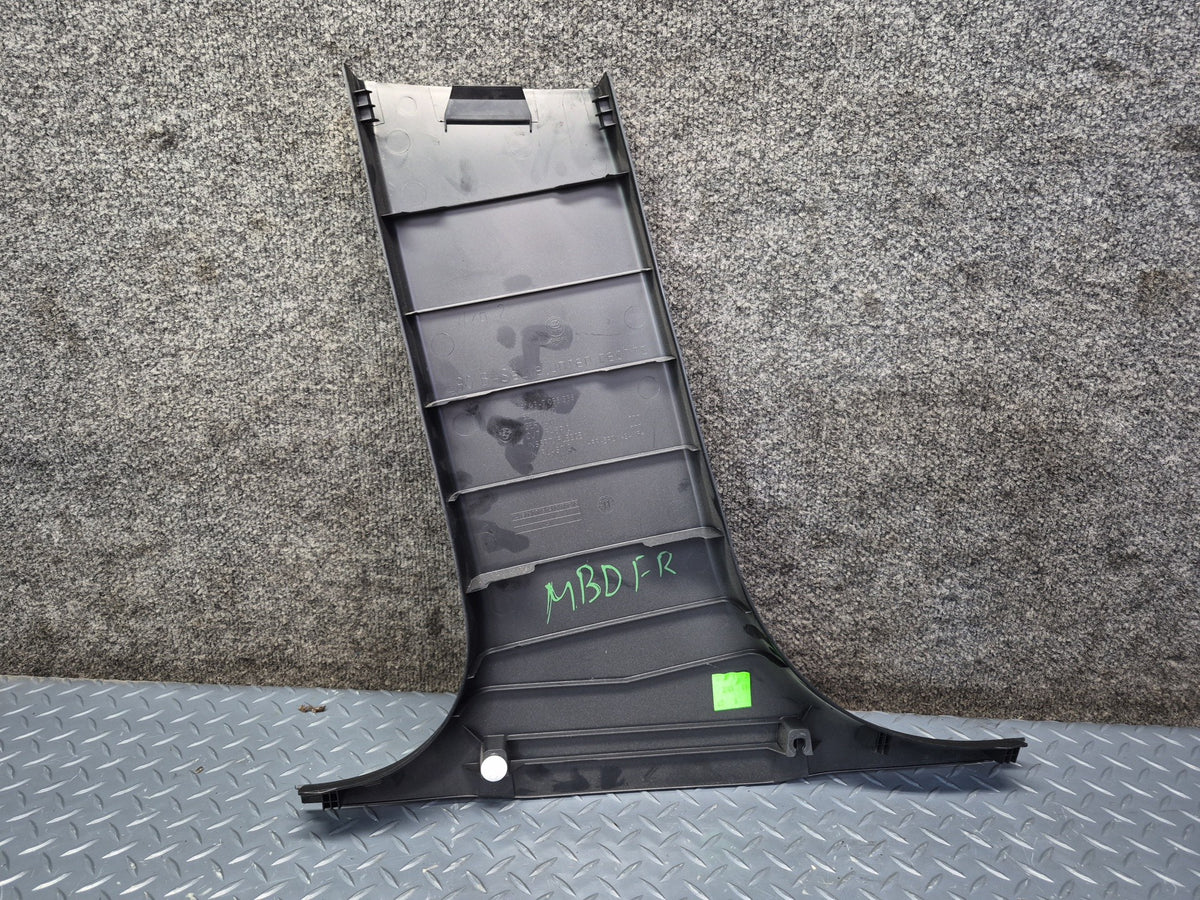2008-2011 BMW E90 M3 Left & Right Interior B Pillar Lower Trim Panel Set of 2