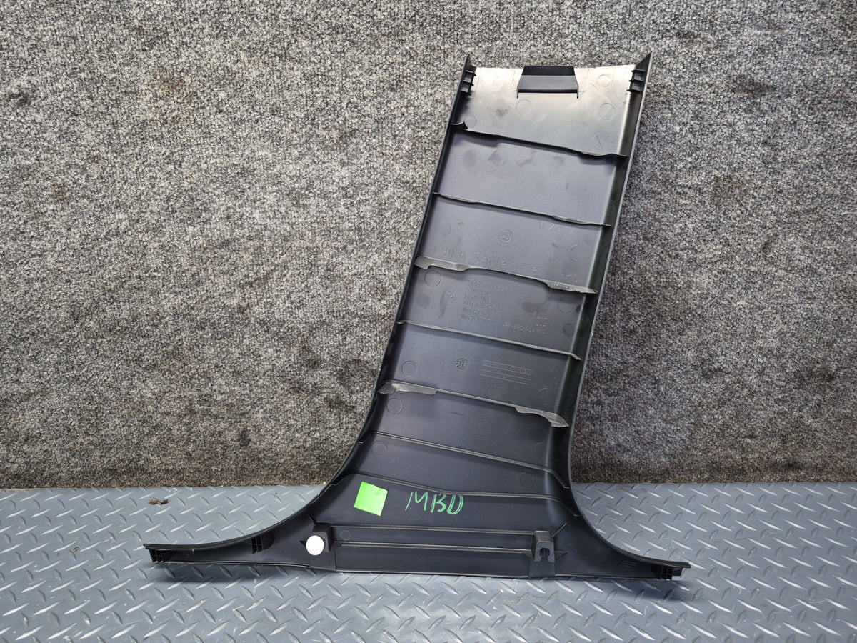 2008-2011 BMW E90 M3 Left & Right Interior B Pillar Lower Trim Panel Set of 2