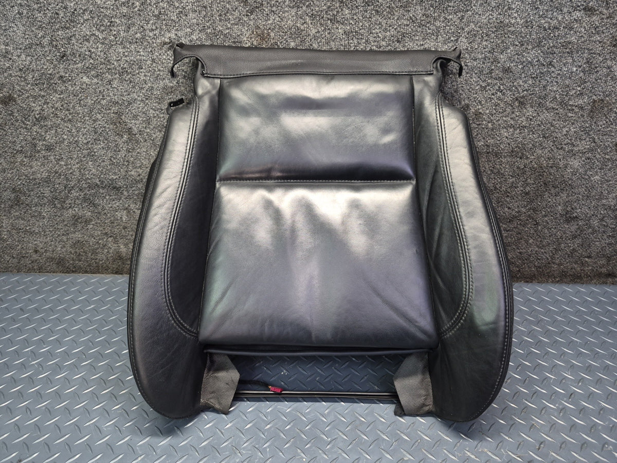 2008-2011 BMW E90 M3 Sedan Front Left Sport Seat Lower Leather Cushion Black