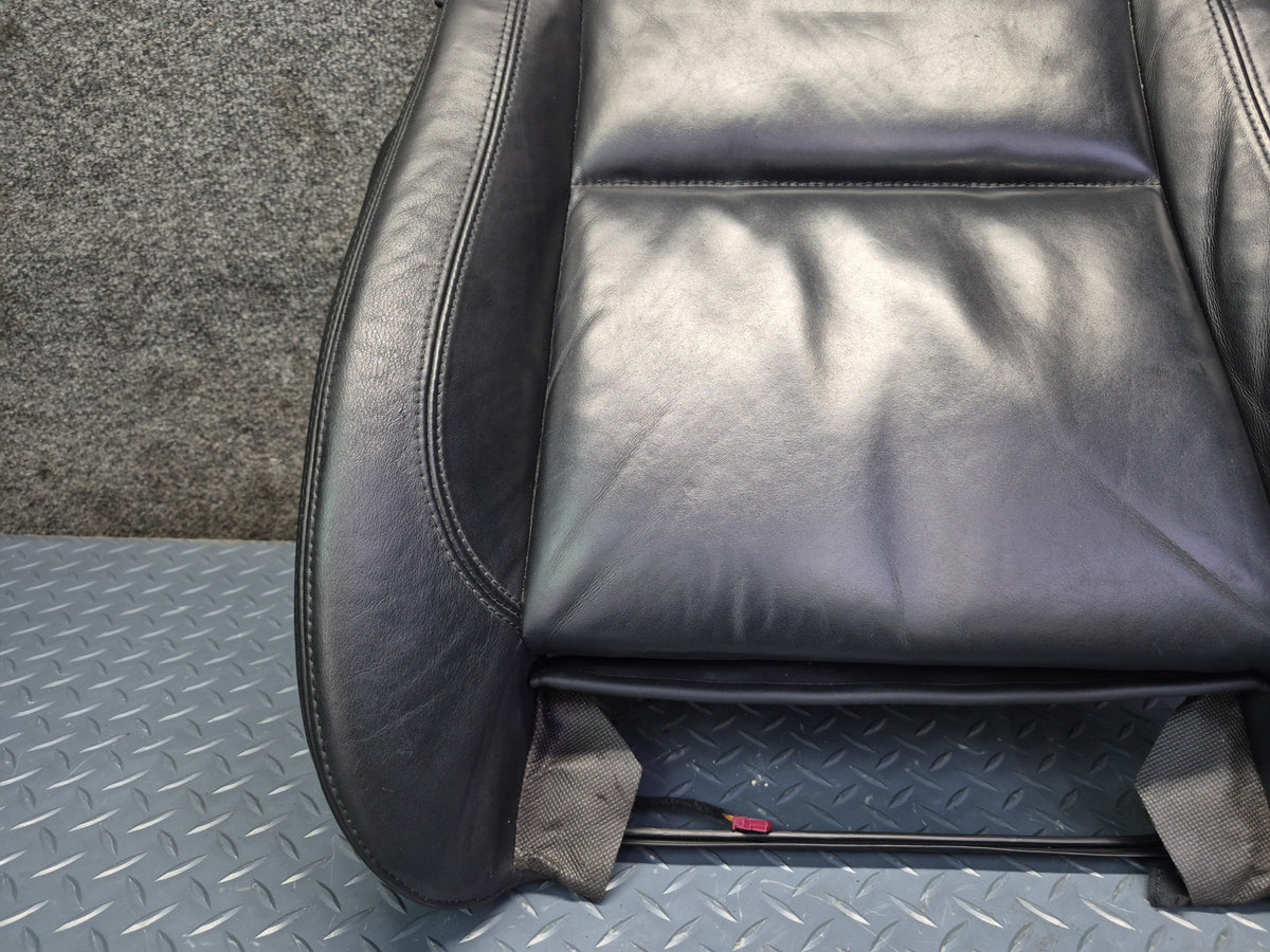 2008-2011 BMW E90 M3 Sedan Front Left Sport Seat Lower Leather Cushion Black