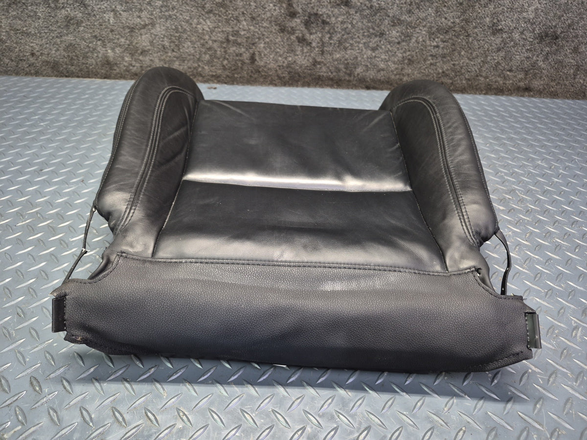2008-2011 BMW E90 M3 Sedan Front Left Sport Seat Lower Leather Cushion Black
