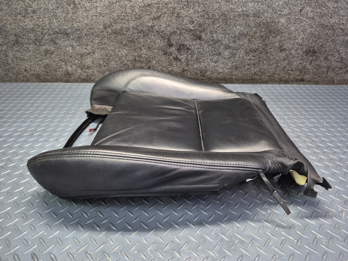 2008-2011 BMW E90 M3 Sedan Front Left Sport Seat Lower Leather Cushion Black