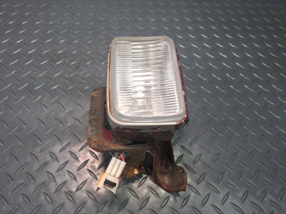 89-92 Toyota Supra MK3 MA71 Front Bumper Left & Right Fog Light Lamp Set Dmgd