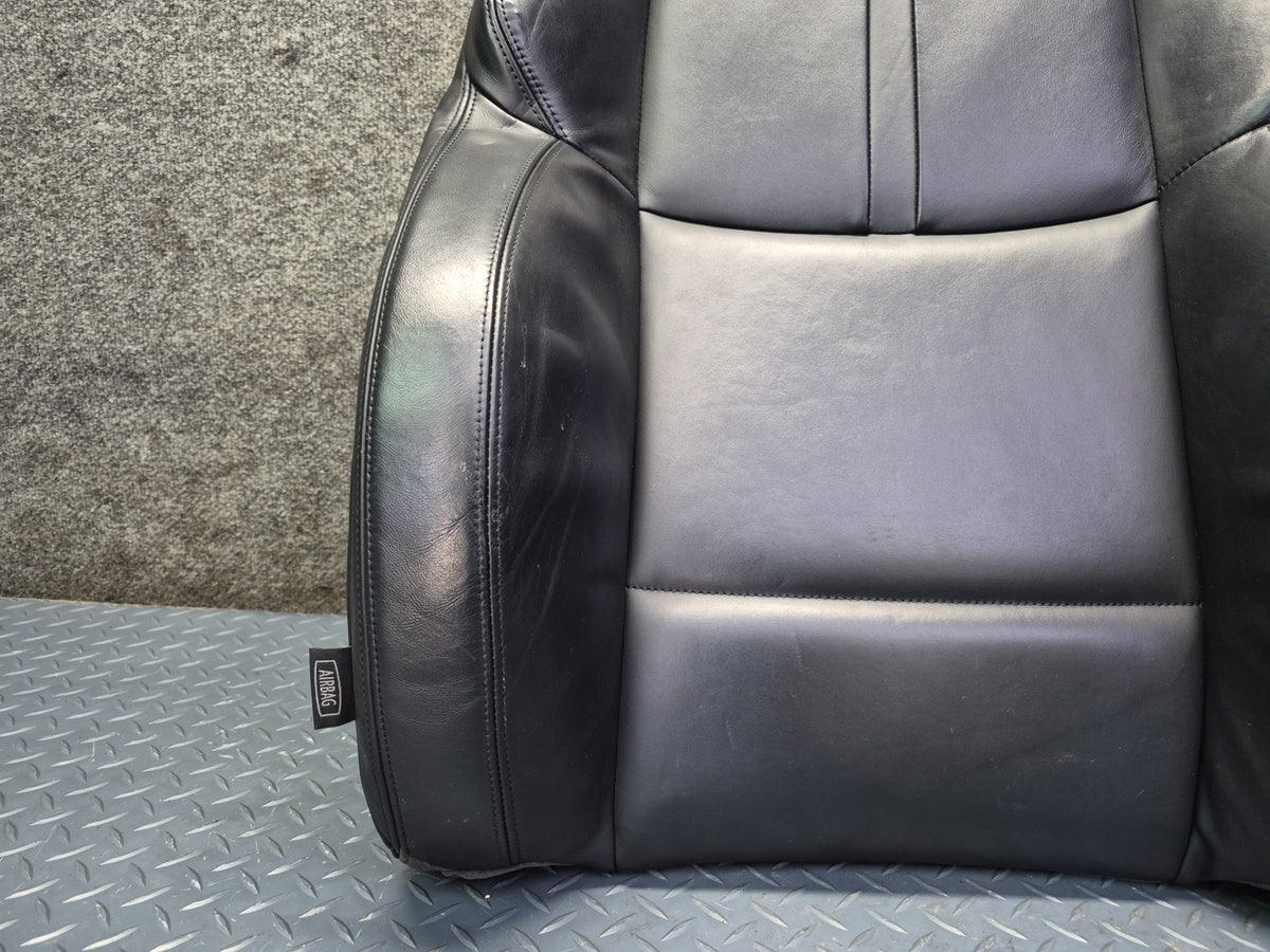 2008-2011 BMW E90 M3 Sedan Front Right Sport Seat Upper Backrest Leather Cushion