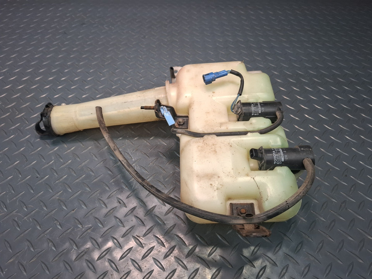89-92 Toyota Supra MK3 MA71 Windshield Washer Fluid Reservoir & Pump Assy OEM