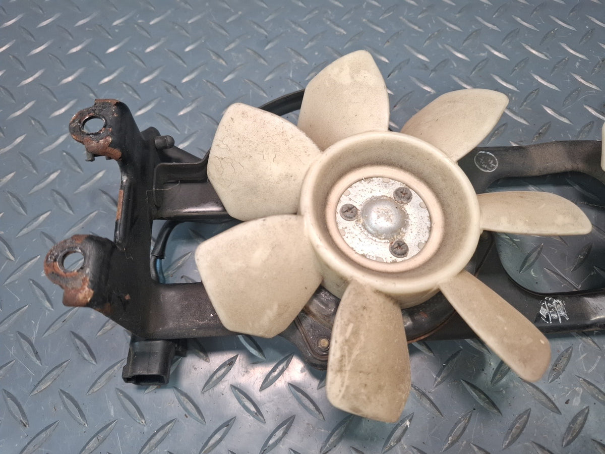 89-92 Toyota Supra MK3 Turbo AC Air Conditioner Condenser Dual Fan w Motor OEM
