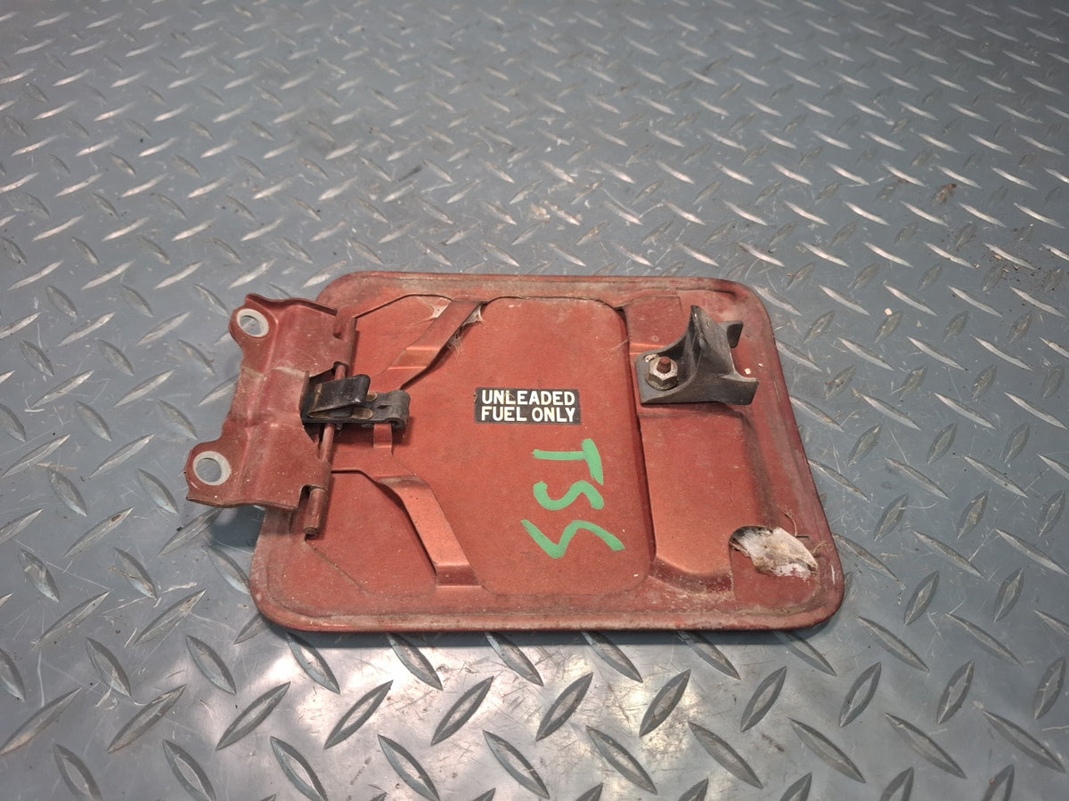 89-92 Toyota Supra MA70L Fuel Tank Filler Door Lid Cover Medium RED Pearl OEM