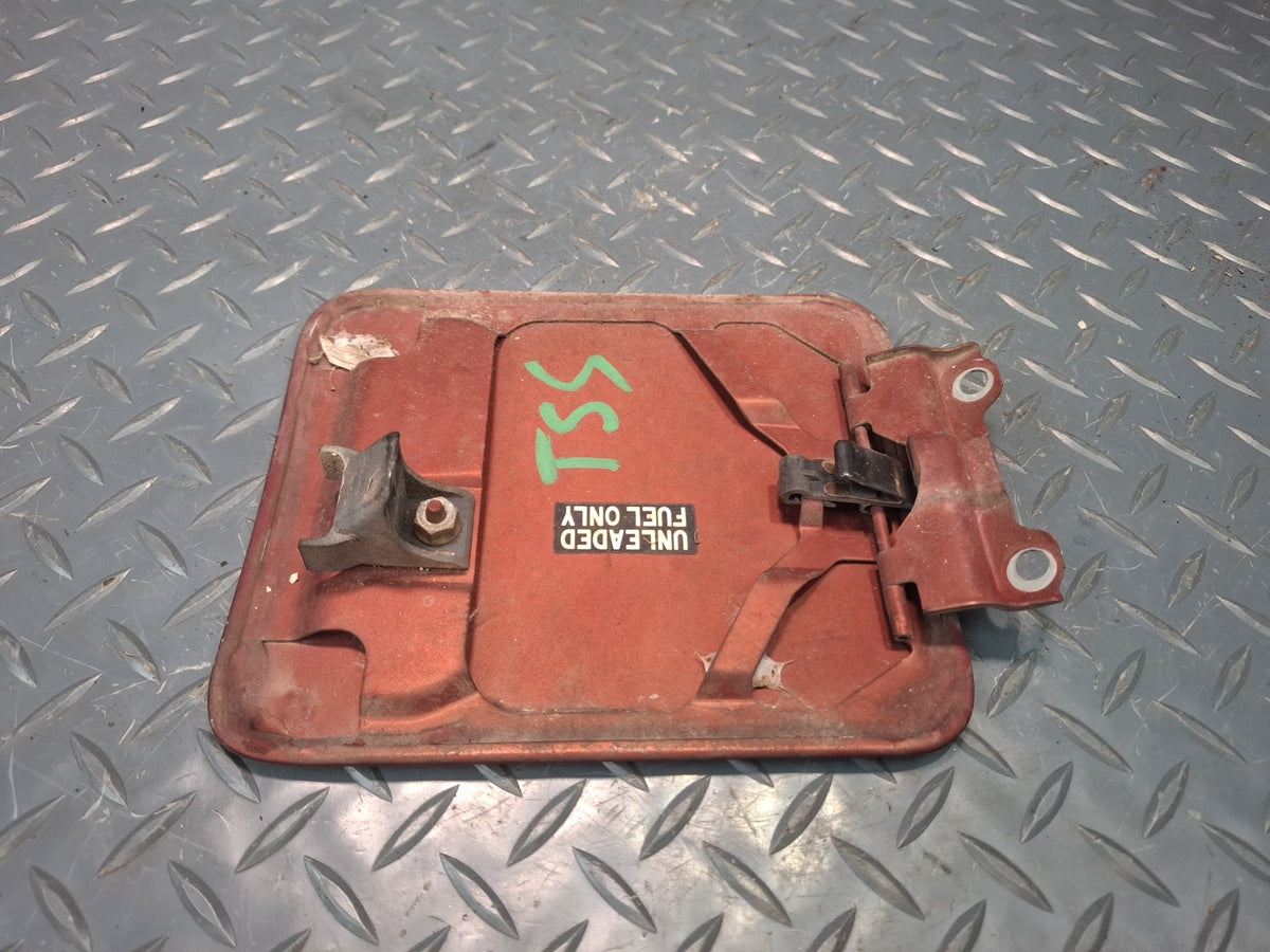 89-92 Toyota Supra MA70L Fuel Tank Filler Door Lid Cover Medium RED Pearl OEM
