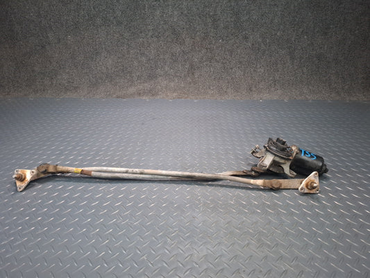 86-92 Toyota Supra MA71 Front Wiper Transmission Linkage w Motor OEM
