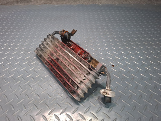 87-92 Toyota Supra MA71 MK3 7MGTE Turbo Engine Oil Cooler w Bracket OEM