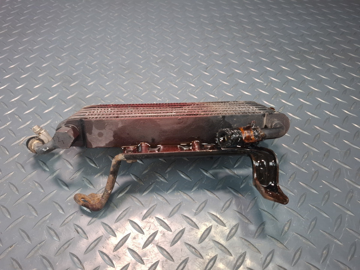 87-92 Toyota Supra MA71 MK3 7MGTE Turbo Engine Oil Cooler w Bracket OEM
