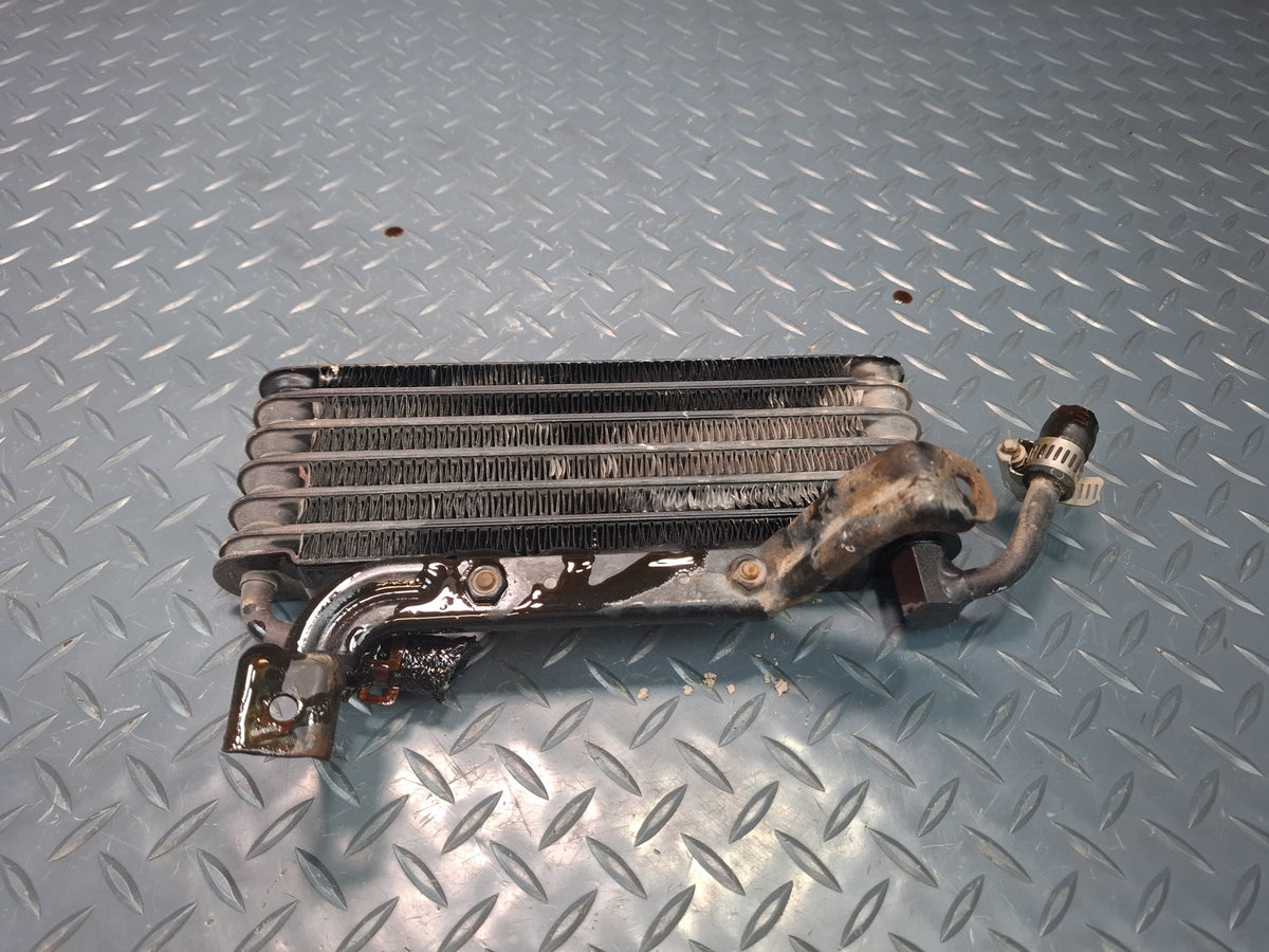 87-92 Toyota Supra MA71 MK3 7MGTE Turbo Engine Oil Cooler w Bracket OEM