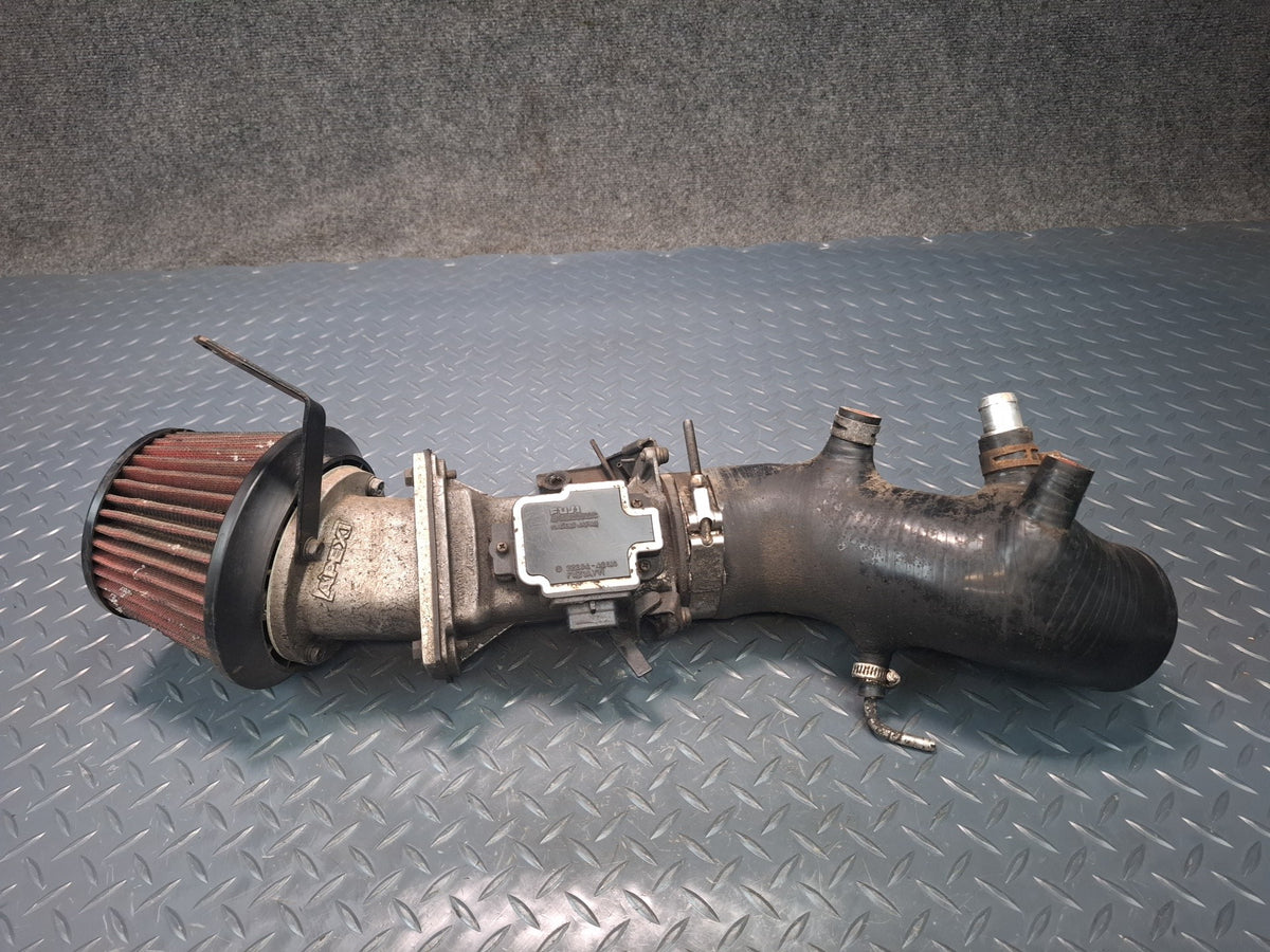 87-92 Toyota Supra MA71 Turbo Air Intake Cleaner Cold Filter Apexi w MAF & Tube