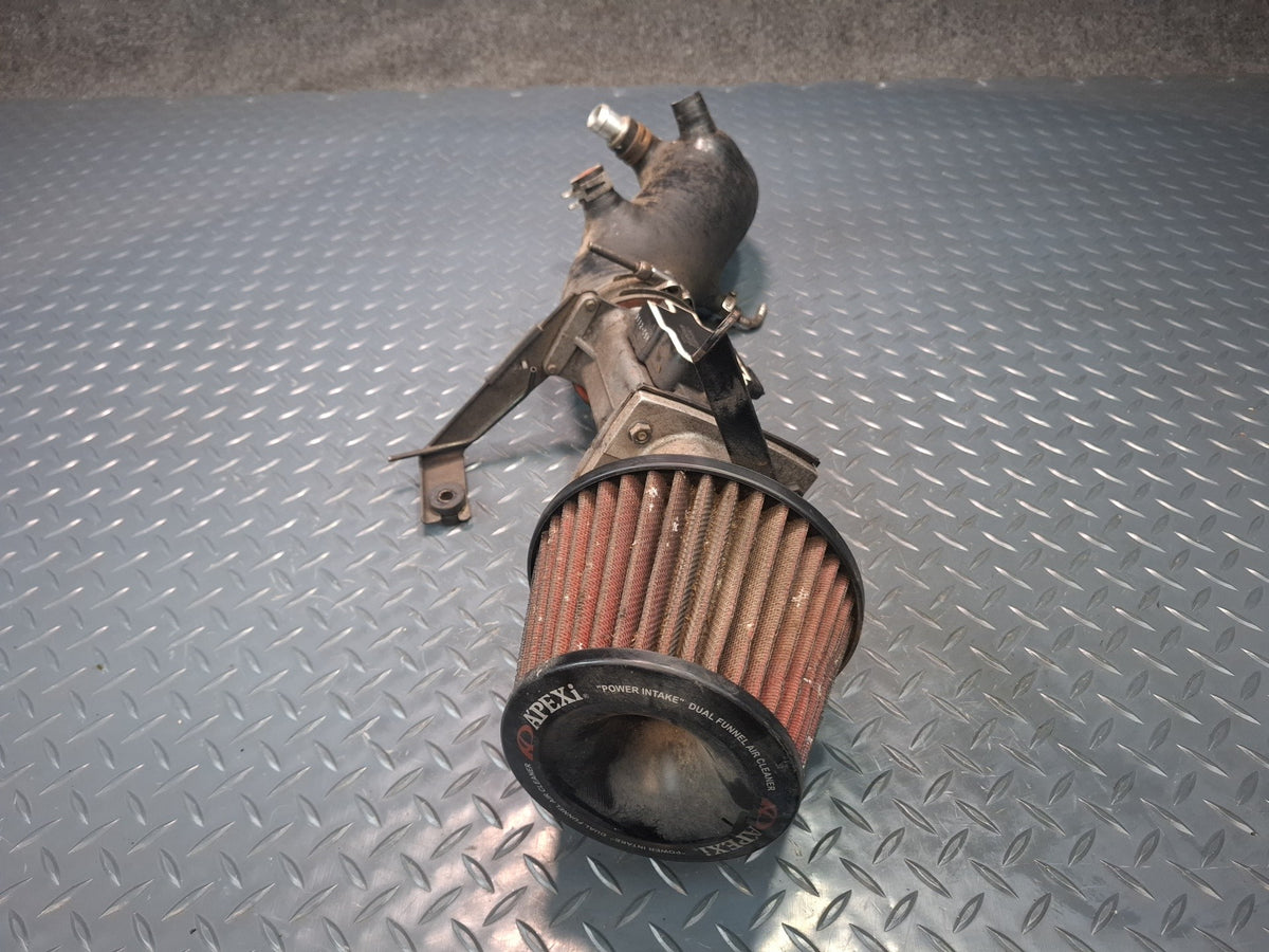 87-92 Toyota Supra MA71 Turbo Air Intake Cleaner Cold Filter Apexi w MAF & Tube