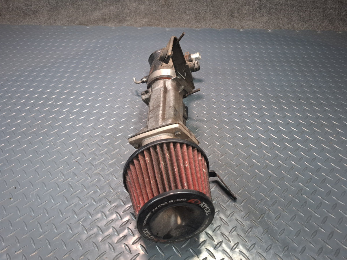 87-92 Toyota Supra MA71 Turbo Air Intake Cleaner Cold Filter Apexi w MAF & Tube