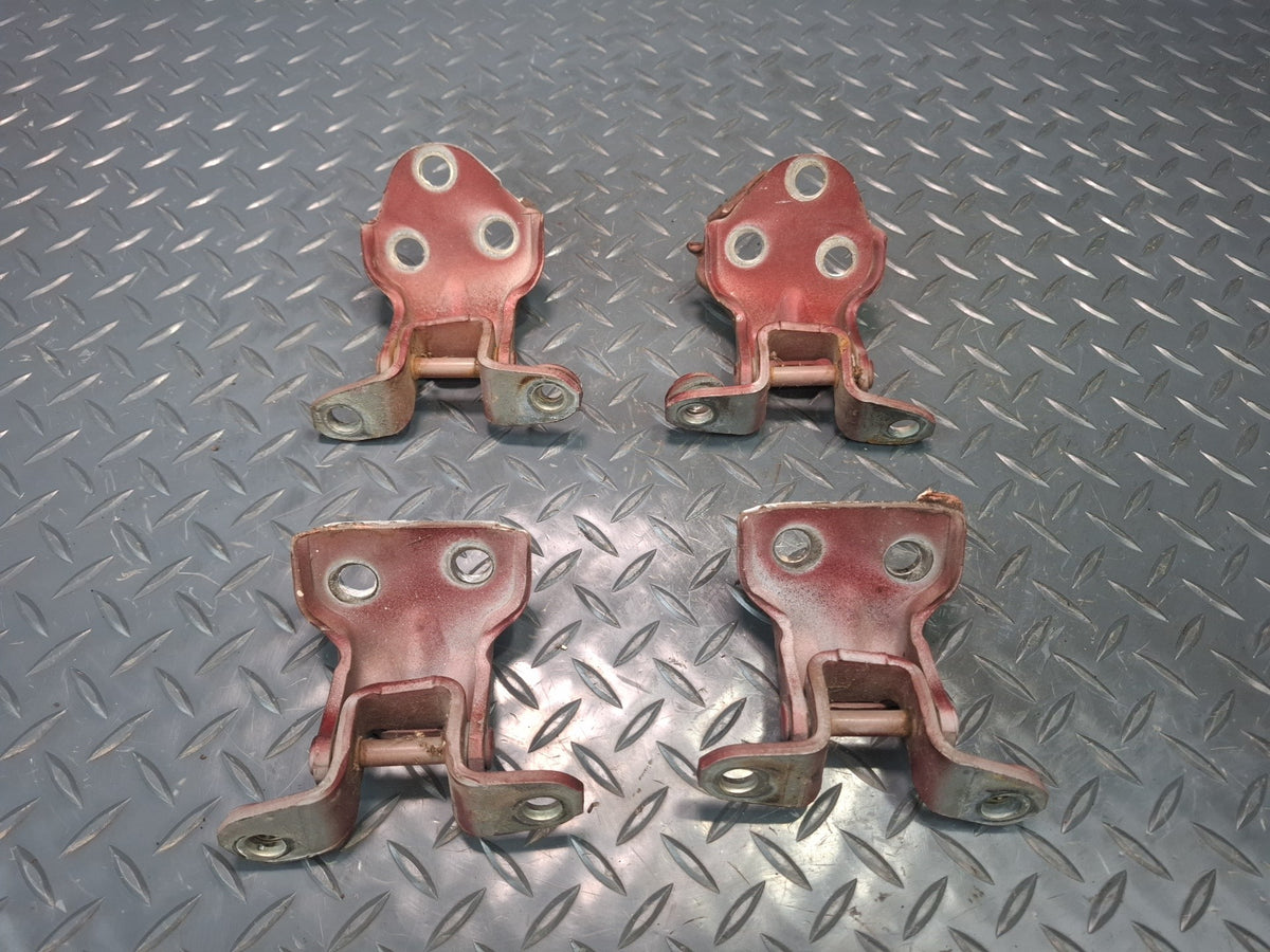 86-92 Toyota Supra MA71 Set of 4 Left & Right Door Upper & Lower Hinge OEM