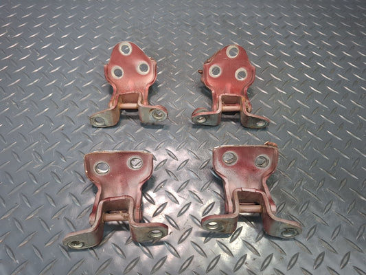 86-92 Toyota Supra MA71 Set of 4 Left & Right Door Upper & Lower Hinge OEM