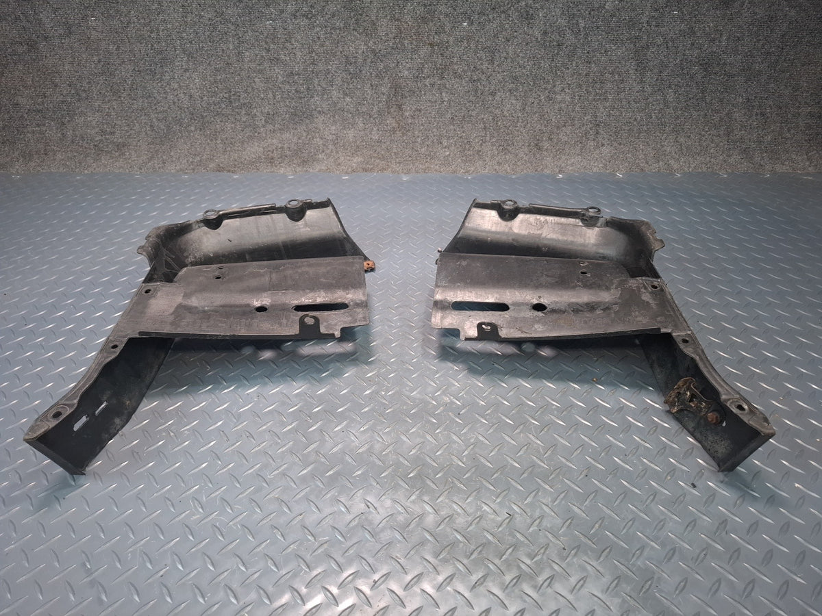 82-84 Toyota Celica RA65 Front Bumper Left & Right Lower LIP Extension Set OEM