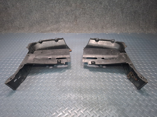 82-84 Toyota Celica RA65 Front Bumper Left & Right Lower LIP Extension Set OEM