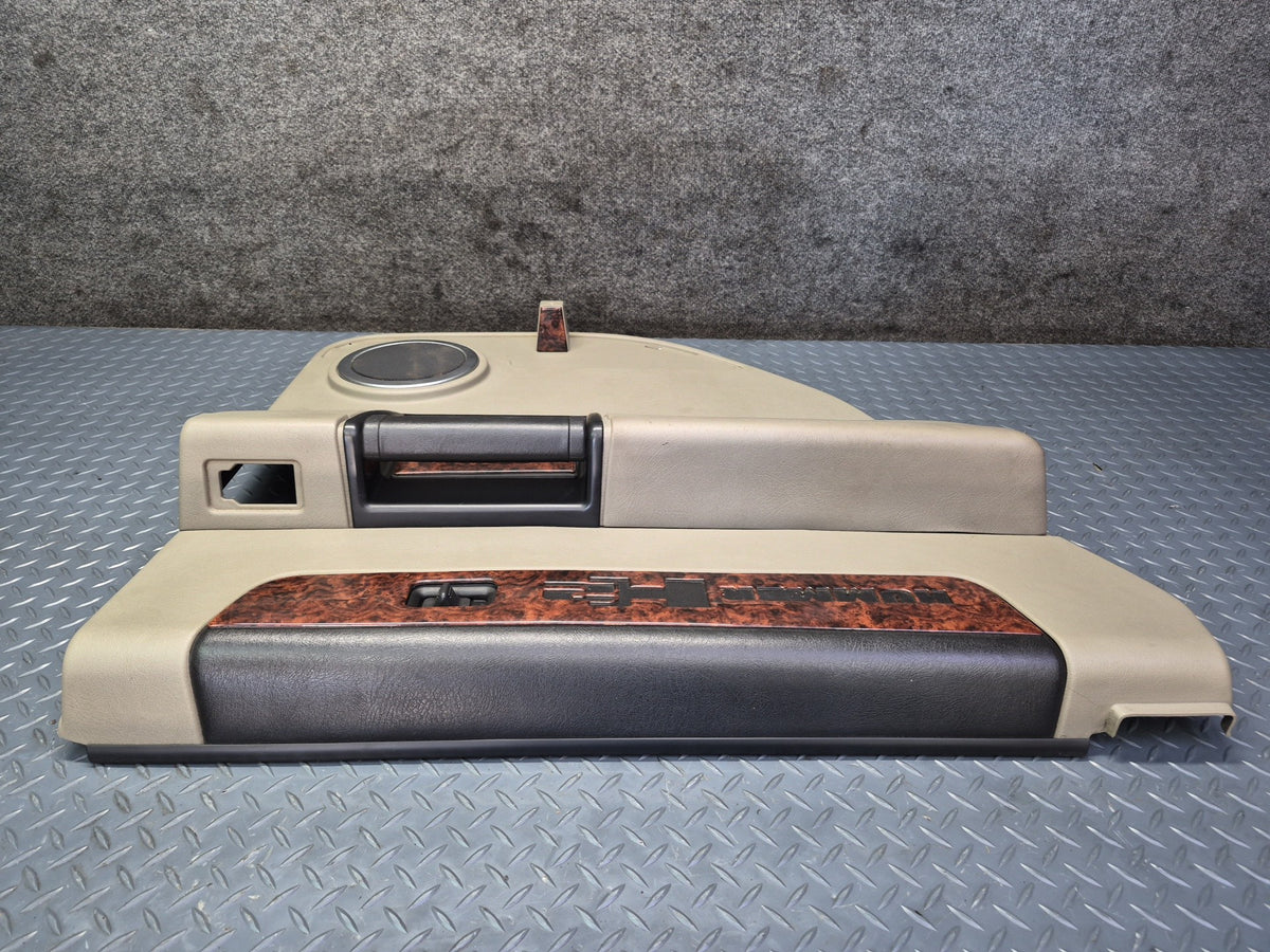 2005-2007 Hummer H2 Rear Left Door Interior Trim Cover Panel W/ Handle Damaged