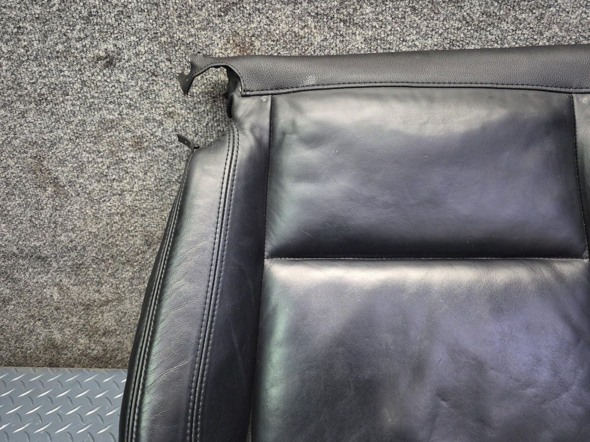 2008-2011 BMW E90 M3 Sedan Front Right Sport Seat Lower Leather Cushion Black