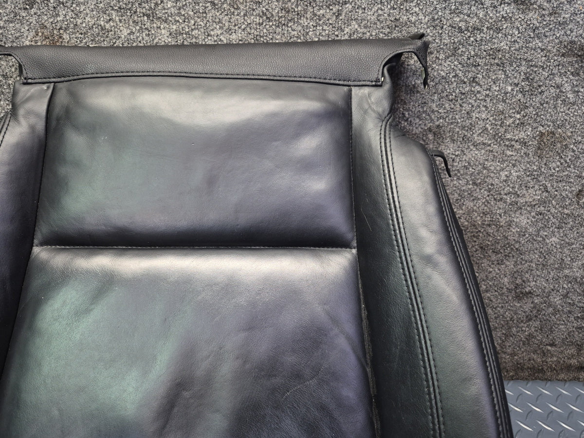 2008-2011 BMW E90 M3 Sedan Front Right Sport Seat Lower Leather Cushion Black