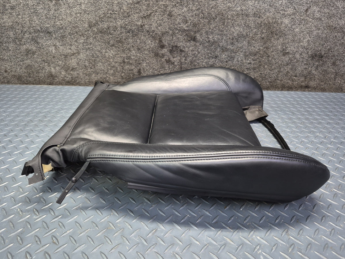 2008-2011 BMW E90 M3 Sedan Front Right Sport Seat Lower Leather Cushion Black
