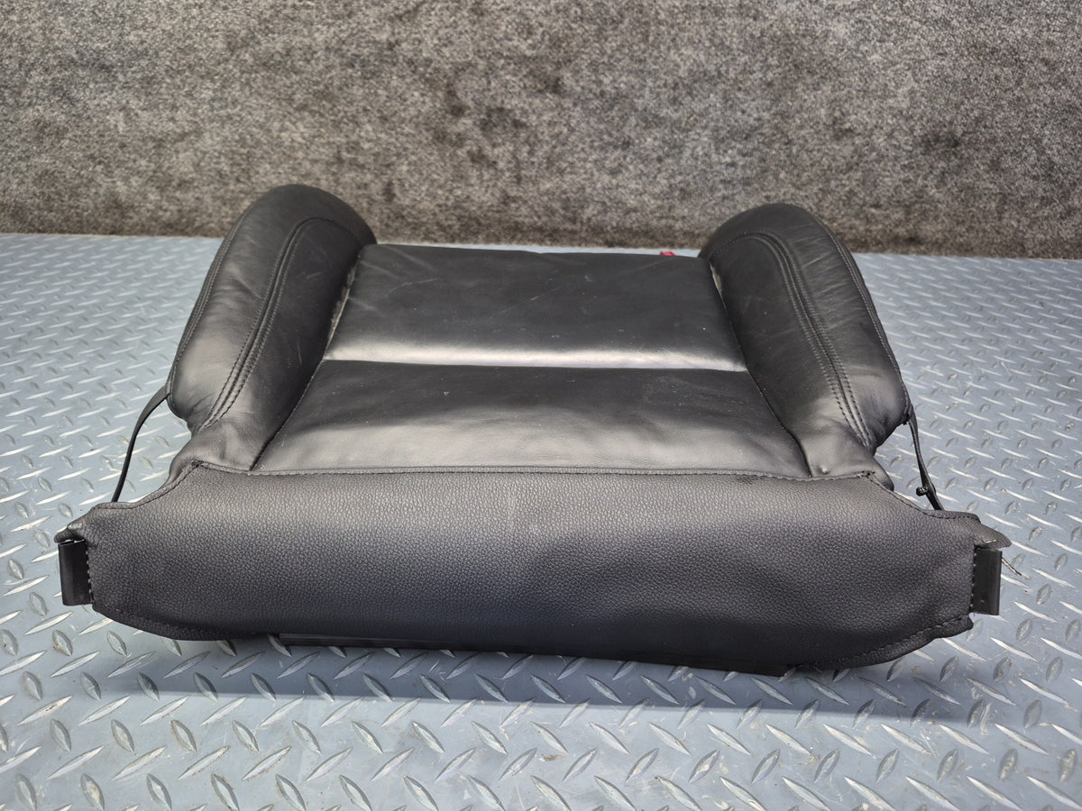2008-2011 BMW E90 M3 Sedan Front Right Sport Seat Lower Leather Cushion Black