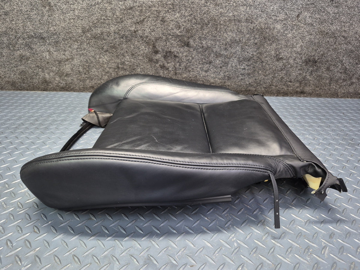 2008-2011 BMW E90 M3 Sedan Front Right Sport Seat Lower Leather Cushion Black